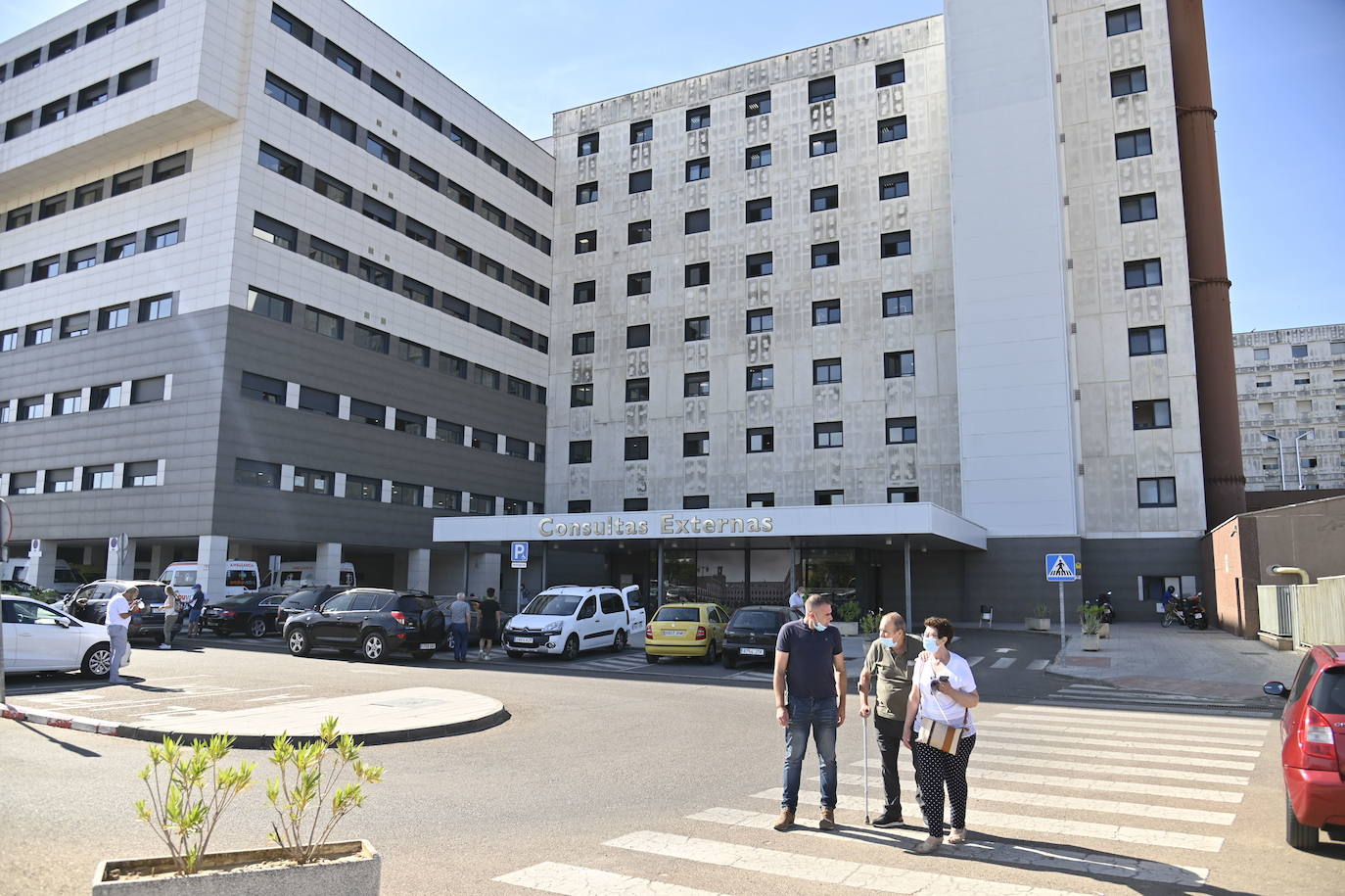 Herido un motorista de 64 años tras el choque con una furgoneta en Montijo