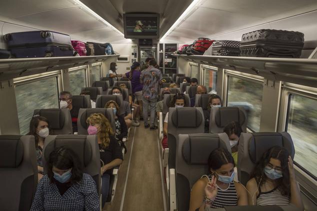 El primer viaje a Madrid del Alvia extremeño