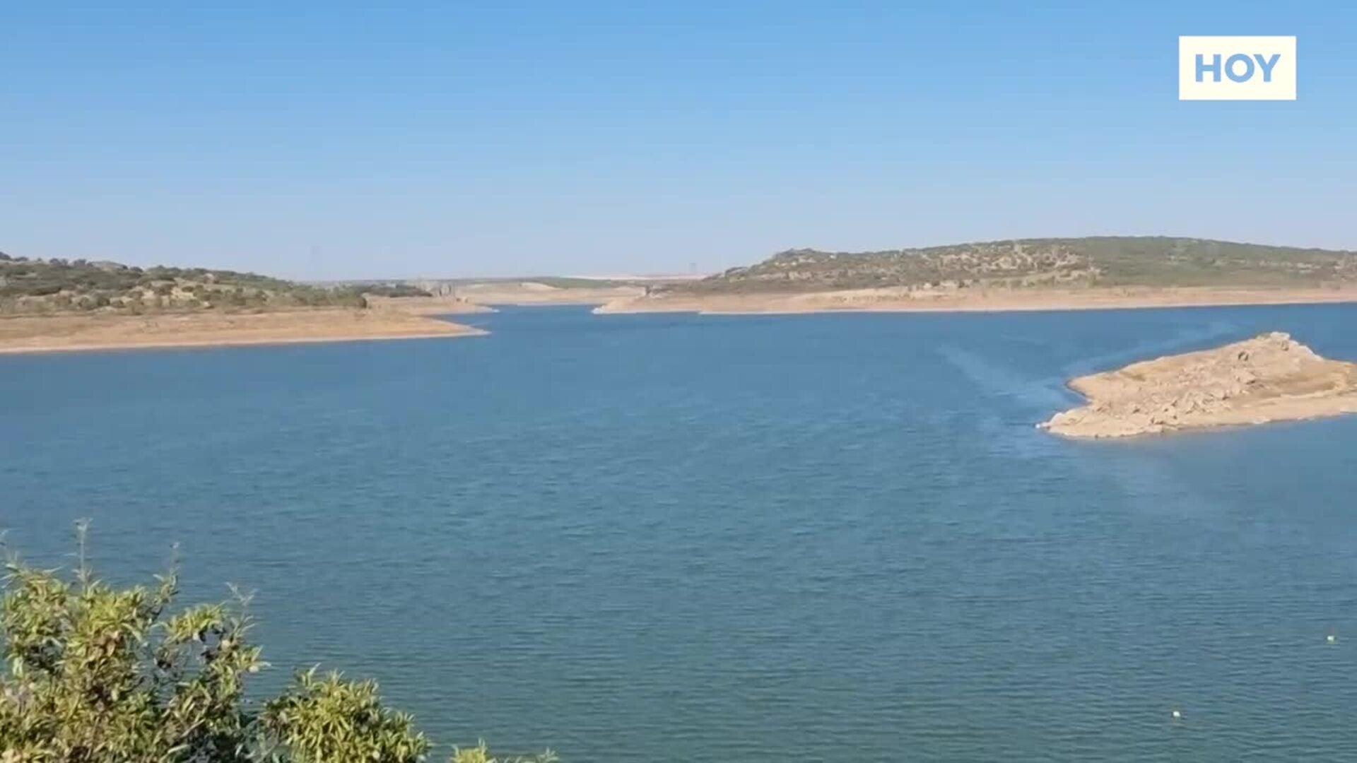 El calor acelera la sequía de los embalses extremeños, que solo tienen un tercio de agua