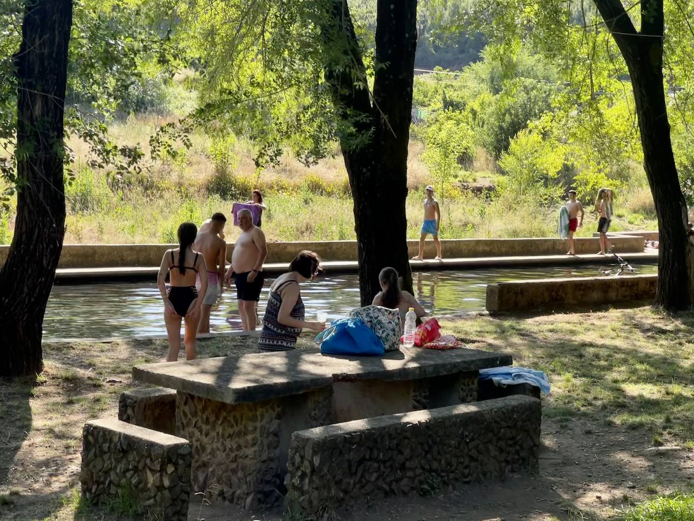 Caminomorisco: una piscina natural ideal para nadar