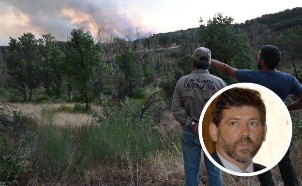 «Nuestra esperanza es que el incendio de La Vera quede controlado a lo largo del día»