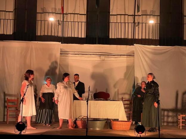 Los vecinos ponen en escena una adaptación teatral de García Lorca en Entrerríos