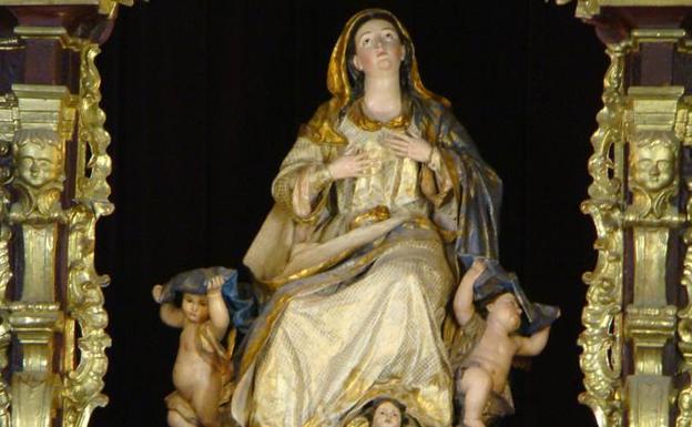 Santa María acoge el triduo en honor de su titular