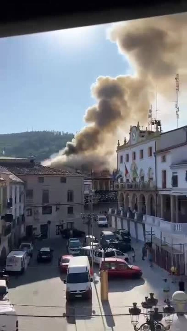Incendio en una vivienda en Jaraíz de la Vera
