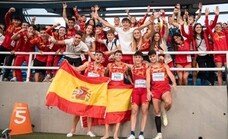 El relevo 4x400, cuarto y récord de España en el Mundial Sub 20 de Cali
