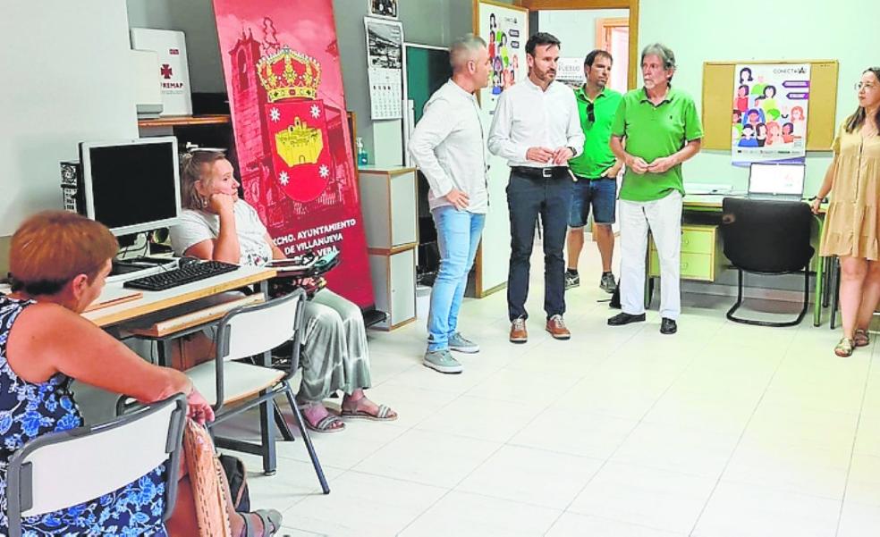 La Universidad Popular de Villanueva de la Vera tiene nueva aula tecnológica