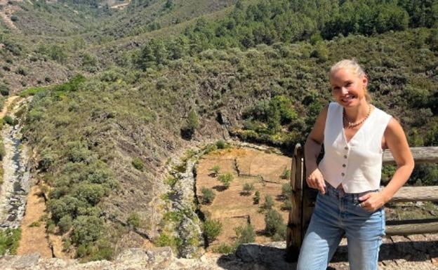 Soraya anima a visitar Las Hurdes, una tierra «verde y resplandeciente»