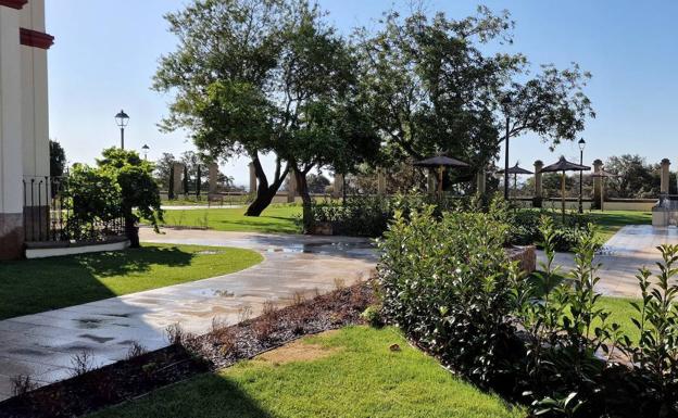 Terminadas las obras del entorno del complejo de agroturismo de la Finca Haza de la Concepción