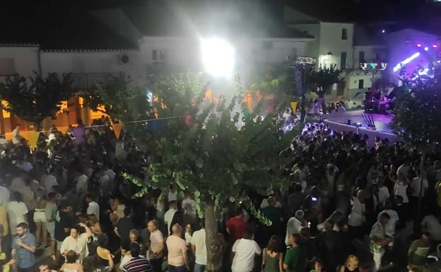 Las fiestas de Galisteo se mantuvieron pese al trágico suceso