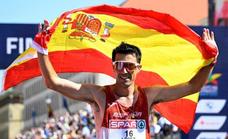 España brilla en los 35 kilómetros marcha con dos nuevas medallas