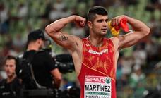 Asier Martínez, campeón de Europa de los 110 metros vallas