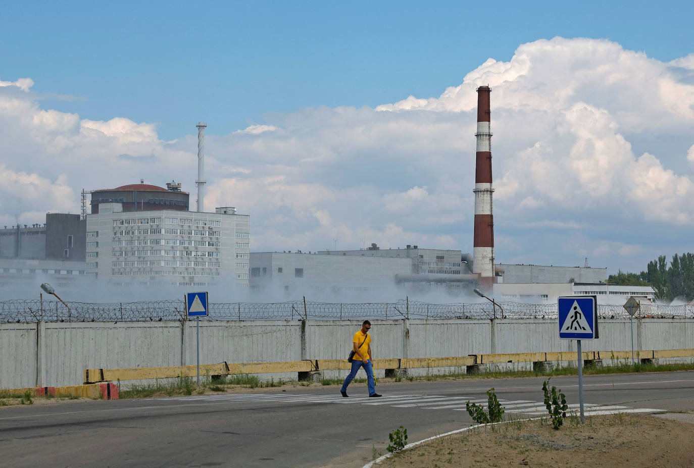 La OTAN reclama una inspección «urgente» de la central nuclear de Zaporiyia