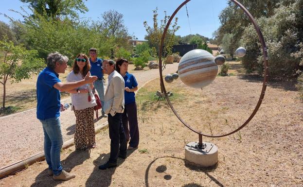 El Presidente de Diputación visita varias empresas frexnenses