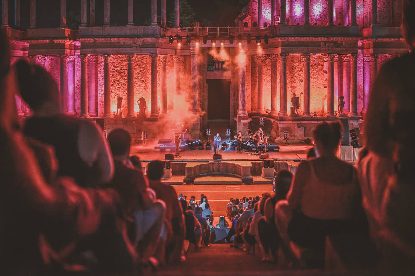 Antonio Orozco conquista el Teatro Romano de Mérida