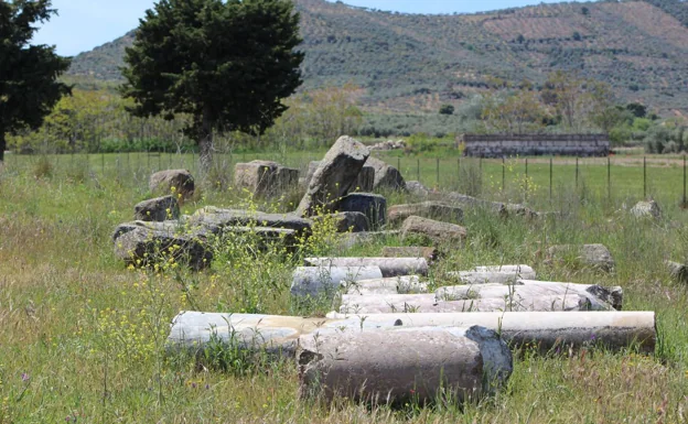 Regina Viva denuncia la poca protección de los restos de la antigua ciudad romana