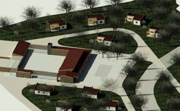 El complejo turístico de Santa Lucía, en Cáceres, se para por falta de financiación