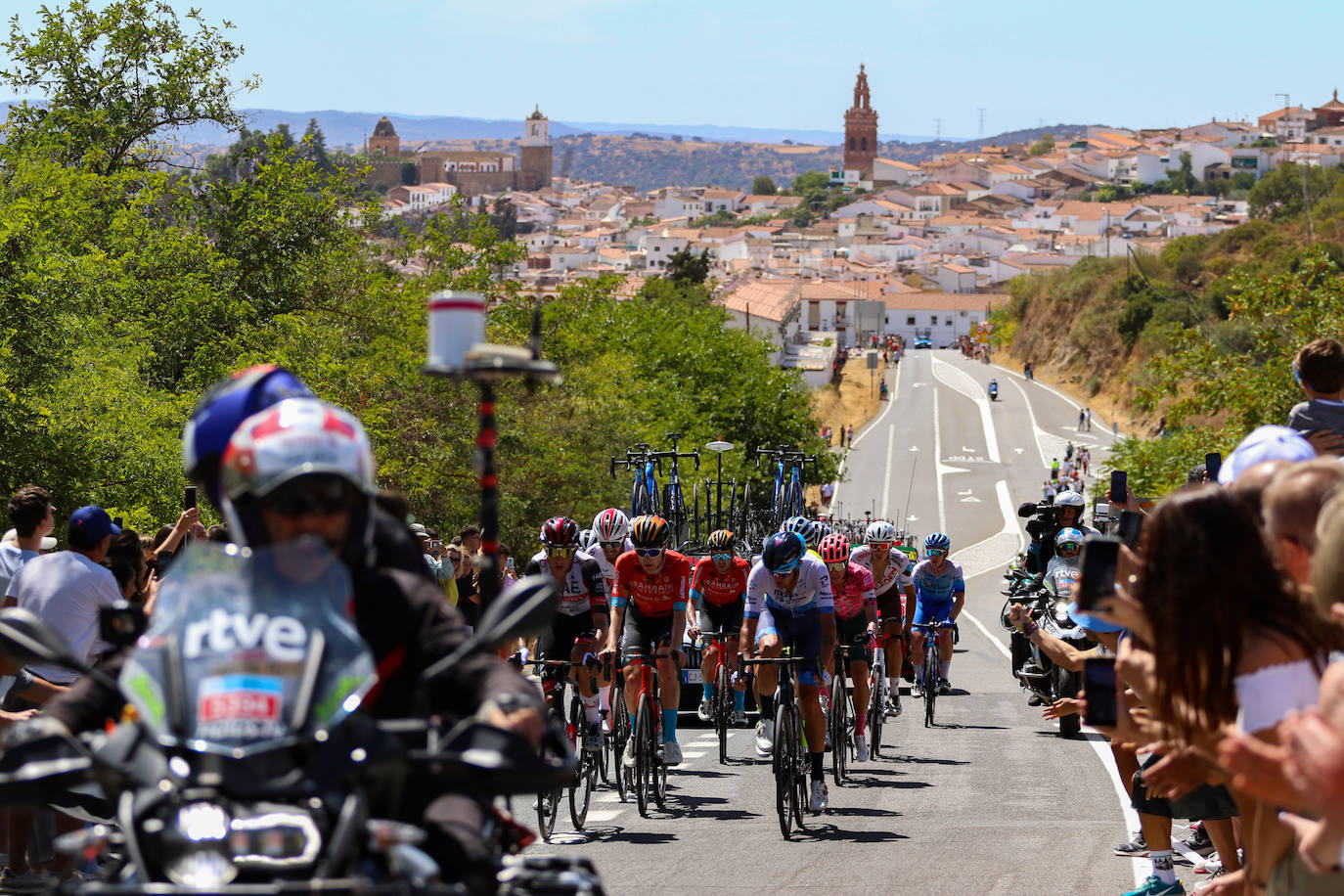 La Vuelta Ciclista, a su paso por la provincia de Badajoz