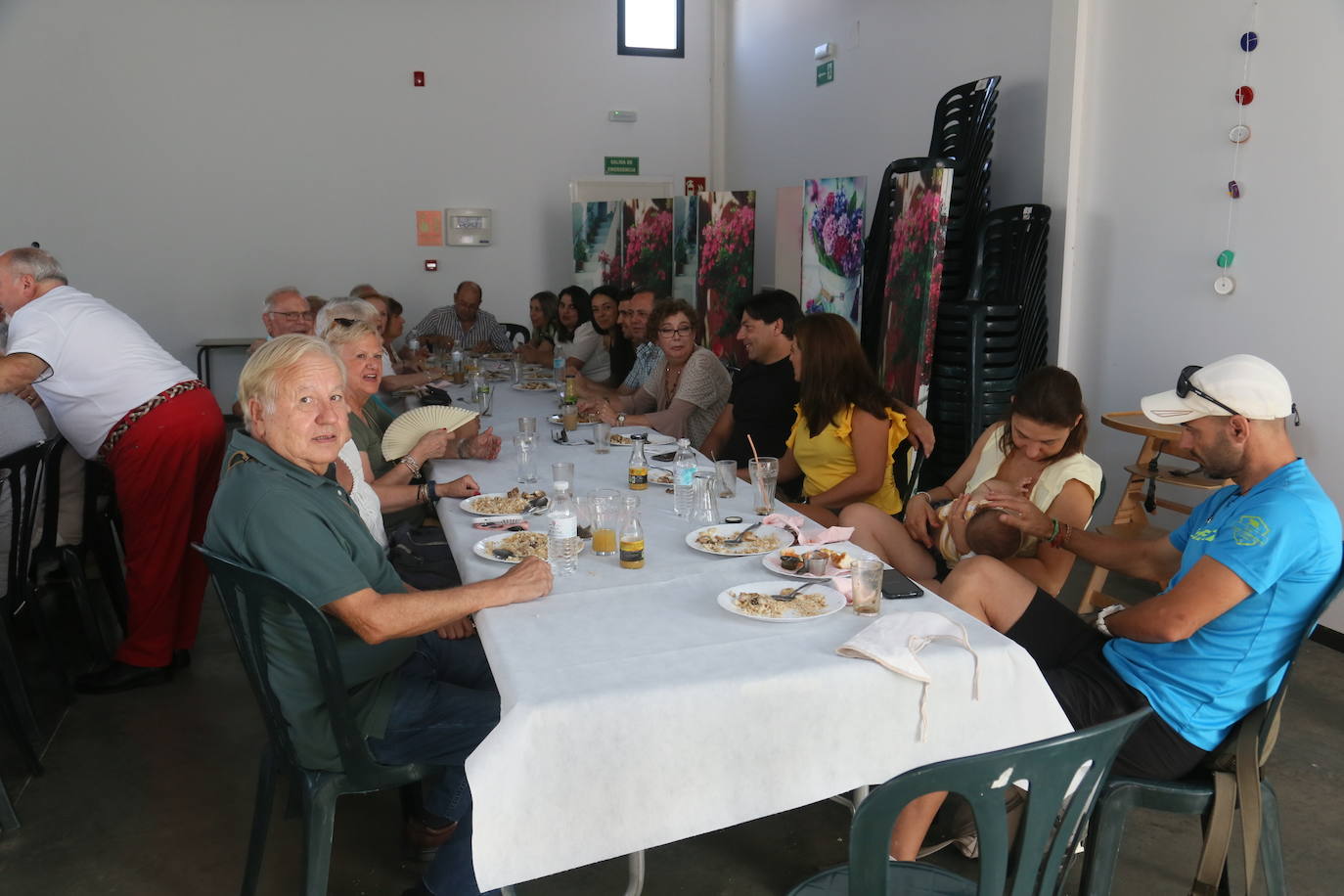 Los primeros abrazos en 86 años