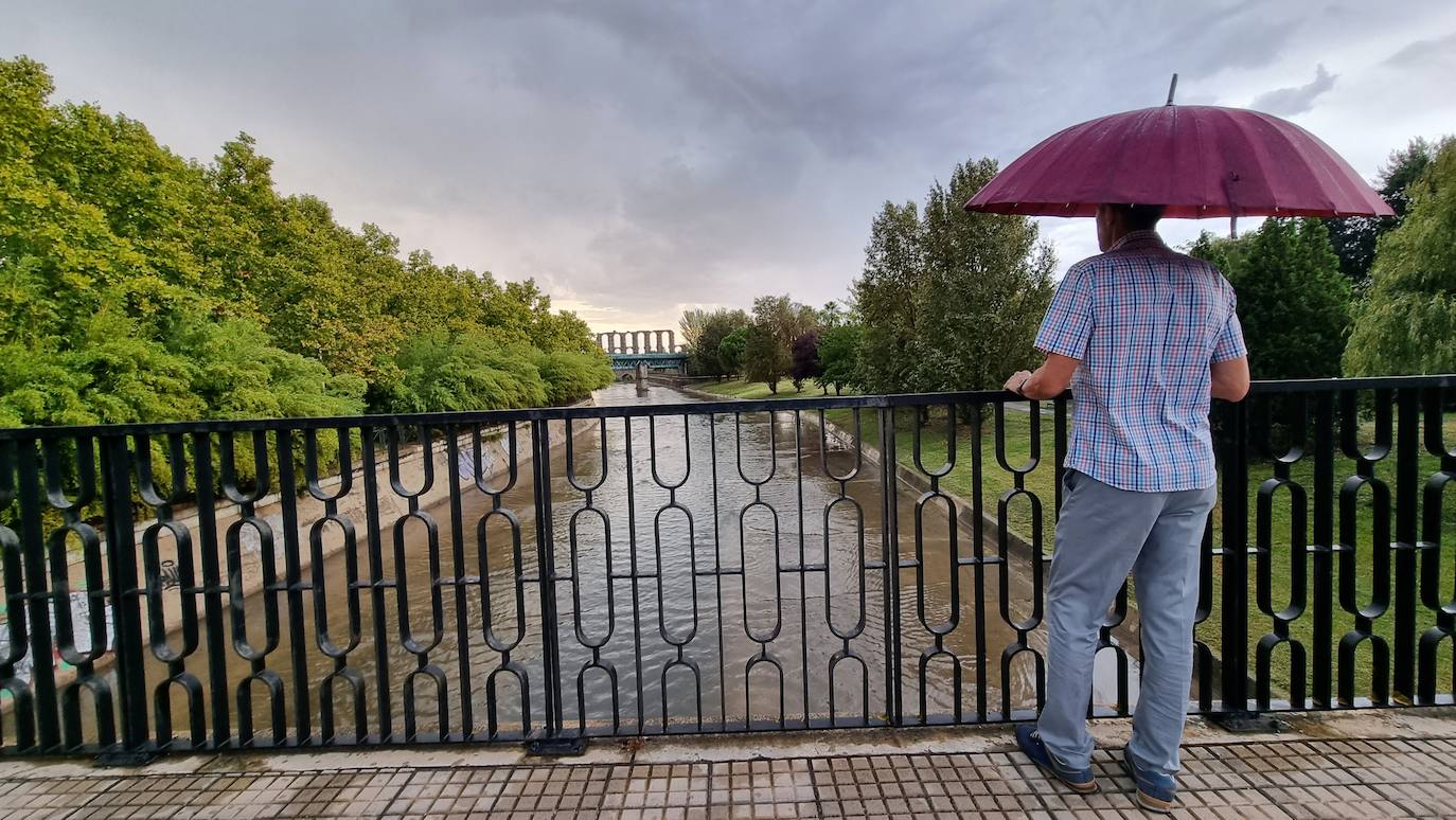 Alerta amarilla por tormentas en la provincia de Badajoz, Villuercas y Montánchez
