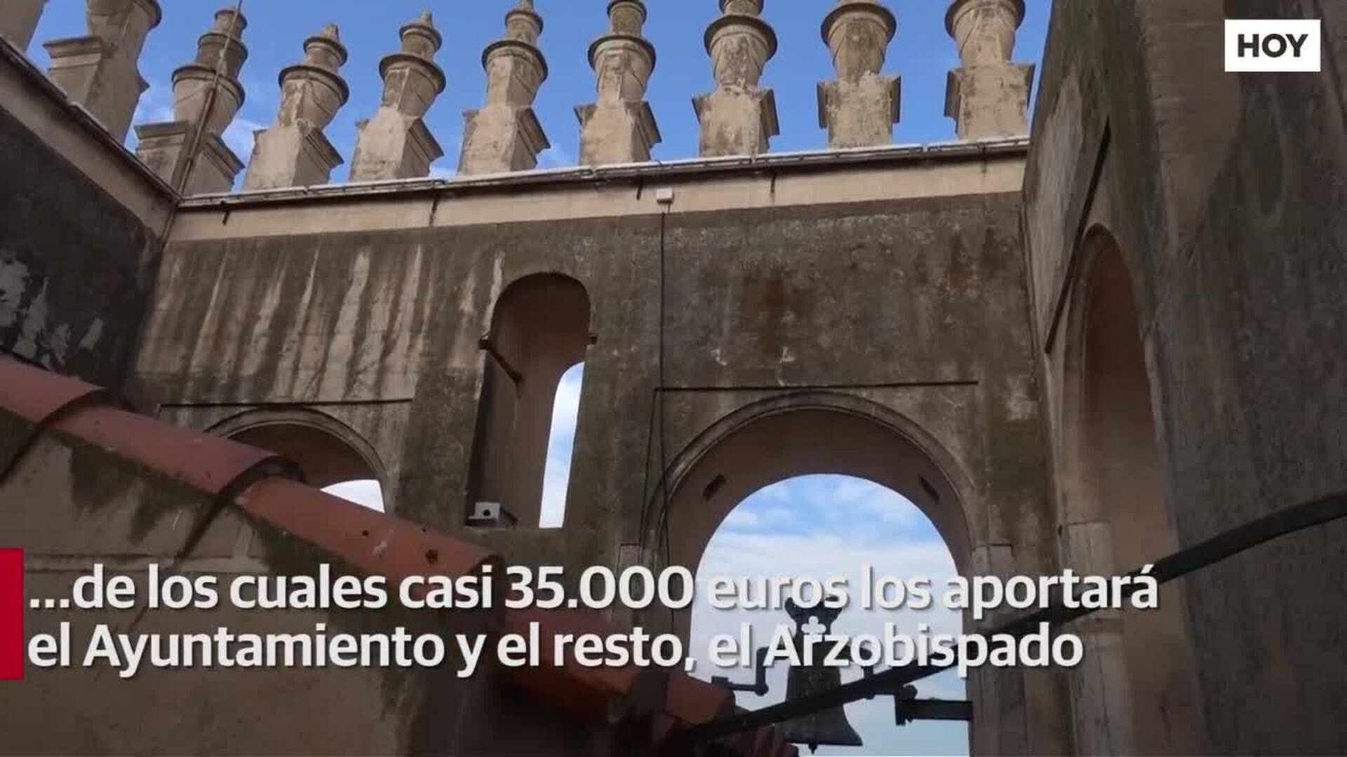 La torre de la Catedral de Badajoz se podrá visitar a partir de 2023