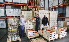 Los bancos de alimentos extremeños ya notan la caída de las donaciones