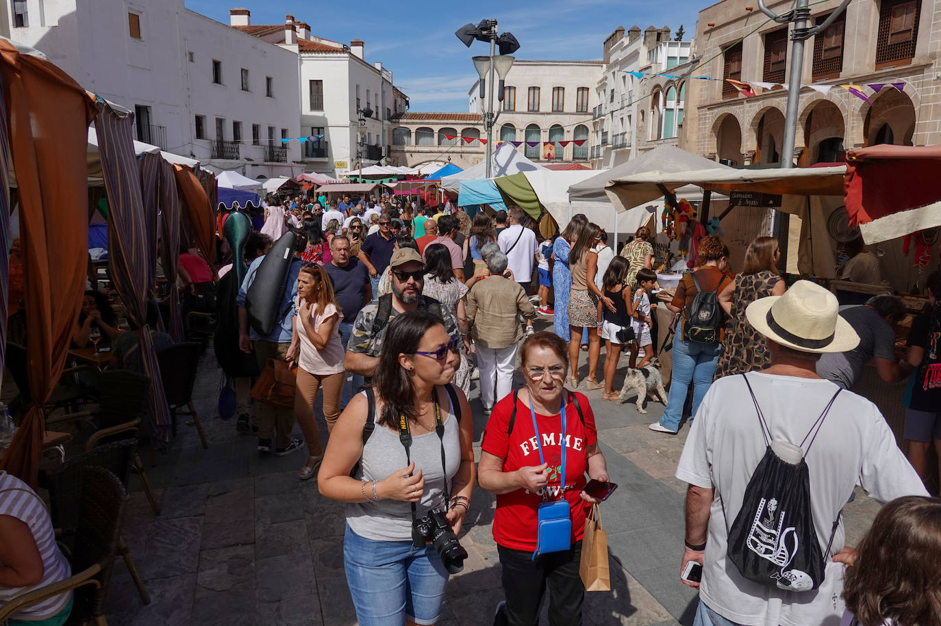 Ambiente del sábado en Almossassa