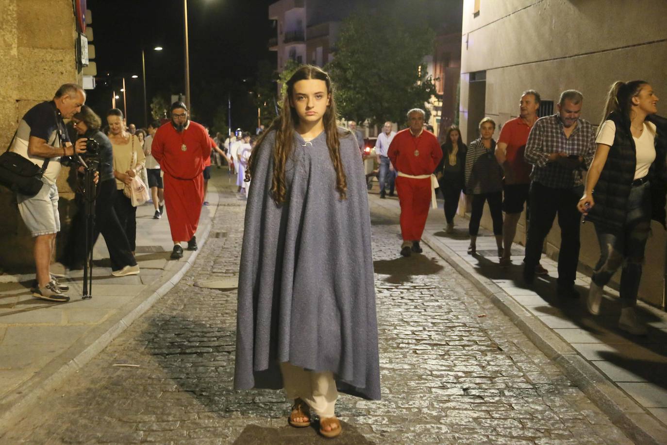 Mérida recrea el martirio de Santa Eulalia