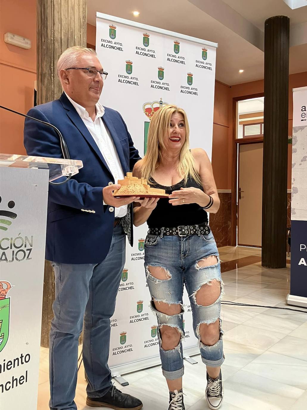 Agustina Ortiz de Miguel, Premio 'Importantes de Alconchel' 2022