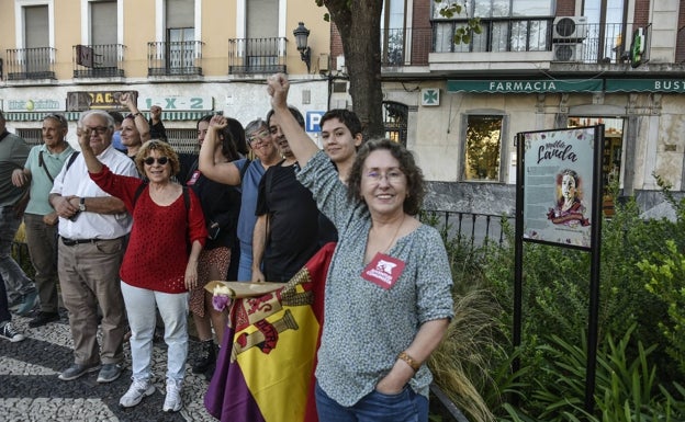 Piden una placa para Matilde Landa junto a la casa en la que nació en Badajoz