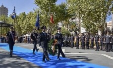 La Policía Nacional celebrará su día con un desfile de medios en el paseo de San Francisco de Badajoz