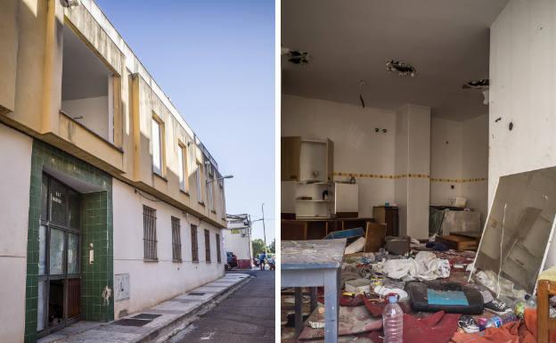 Vecinos de San Roque recogen firmas para recuperar un edificio okupado