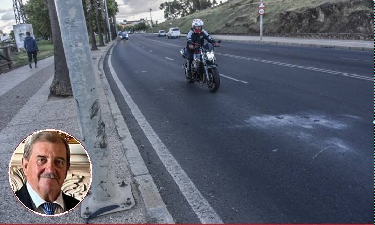 El motorista fallecido en Badajoz era Francisco Mera, que perdió a su hija en otro accidente