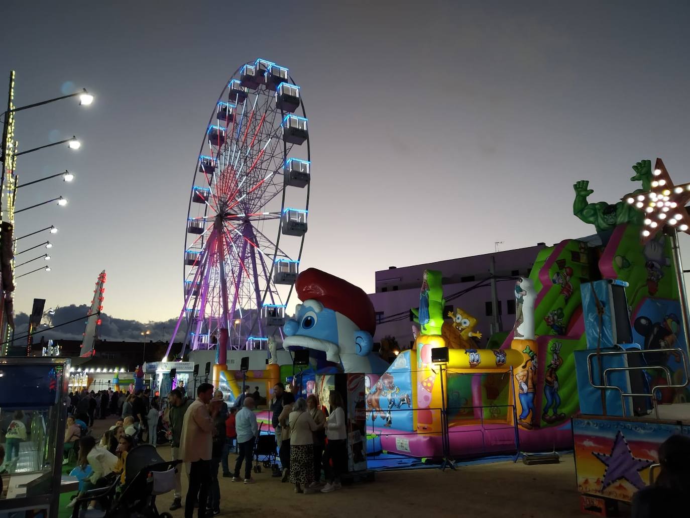 La feria de Zafra llena las casetas