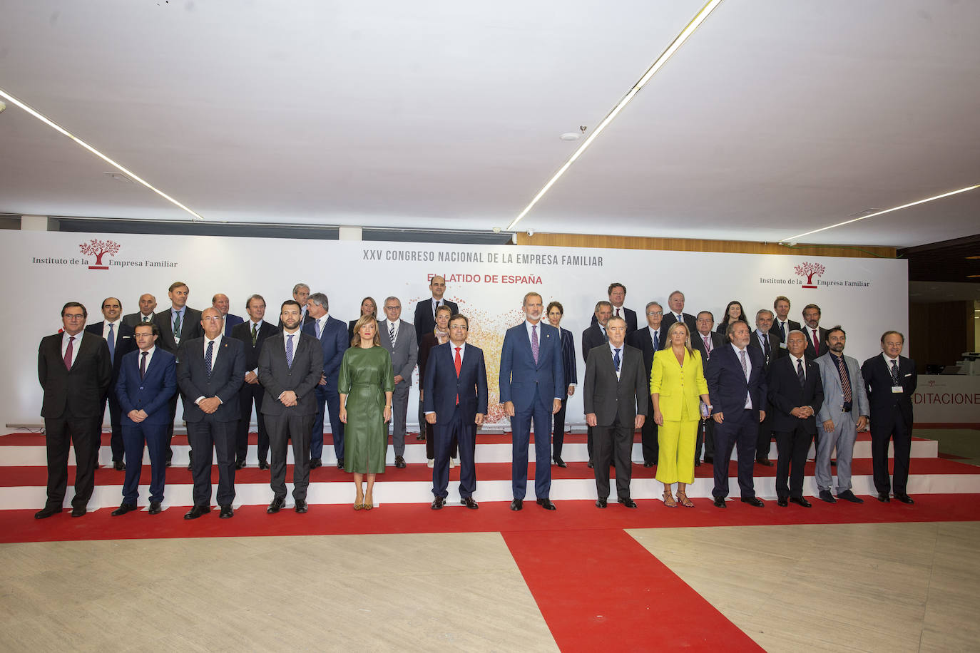 Felipe VI inaugura el XXV Congreso Nacional de la Empresa Familiar en Cáceres