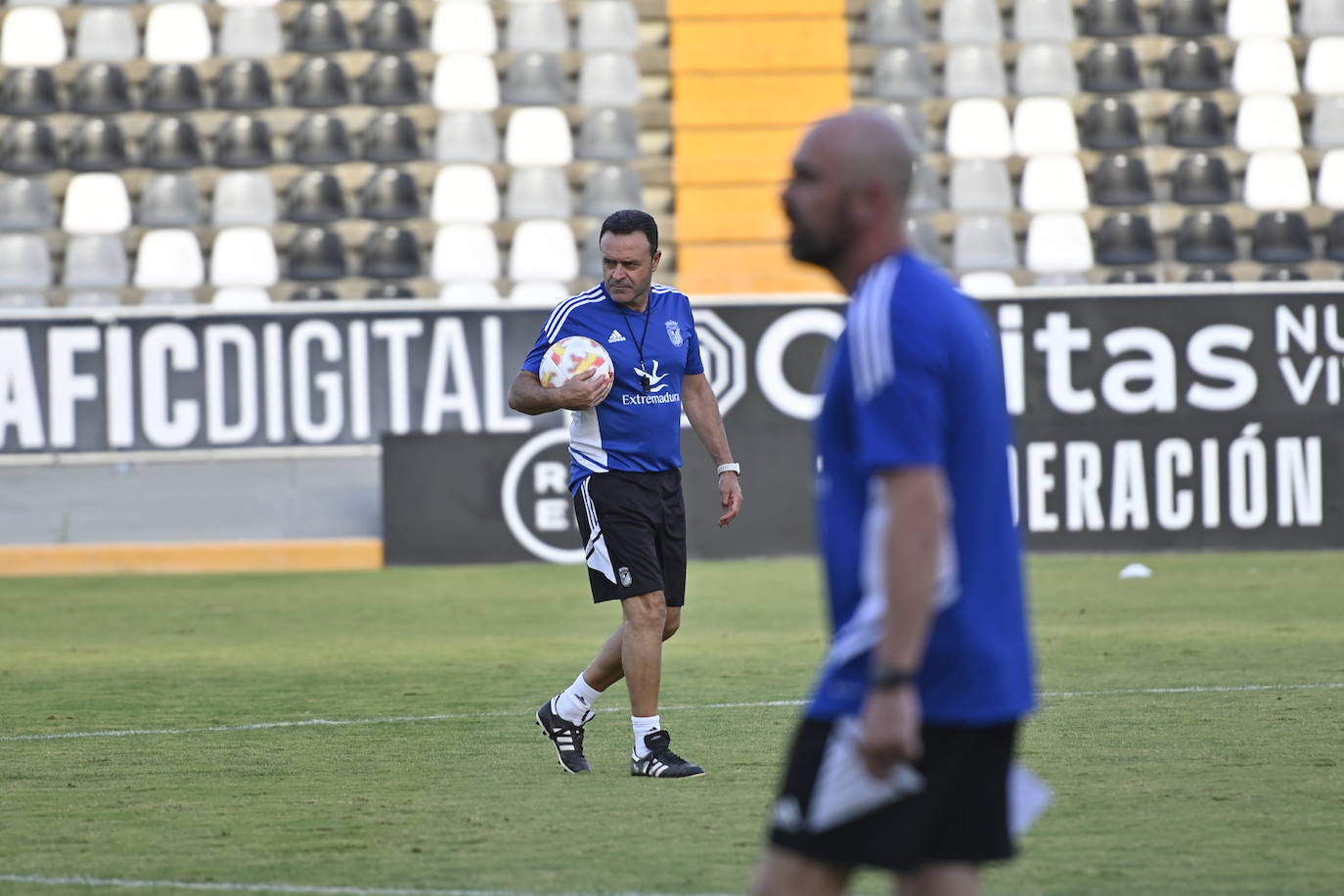 Imágenes del entrenamiento del Badajoz