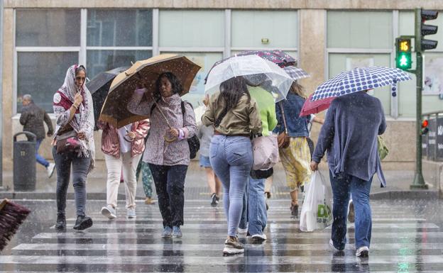 Probabilidad de chubascos al principio de semana con descenso térmico en Extremadura