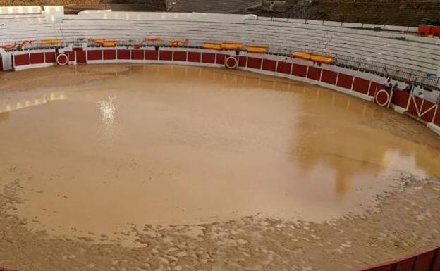 Fregenal de la Sierra registra 45 litros por metro cuadrado en tan solo hora y media