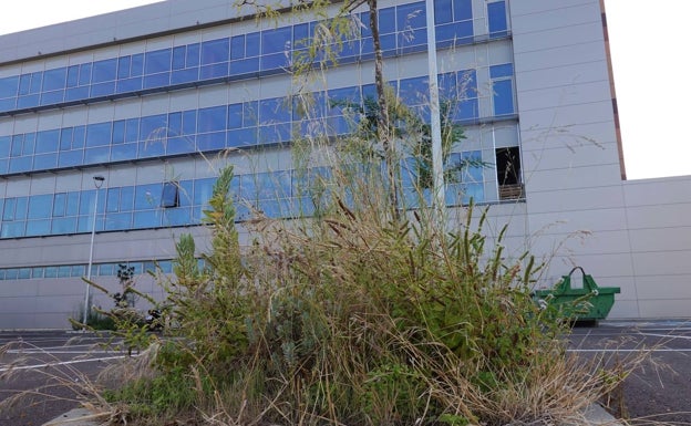 Los albañiles vuelven a los juzgados de Ronda Norte, con dos plantas en bruto