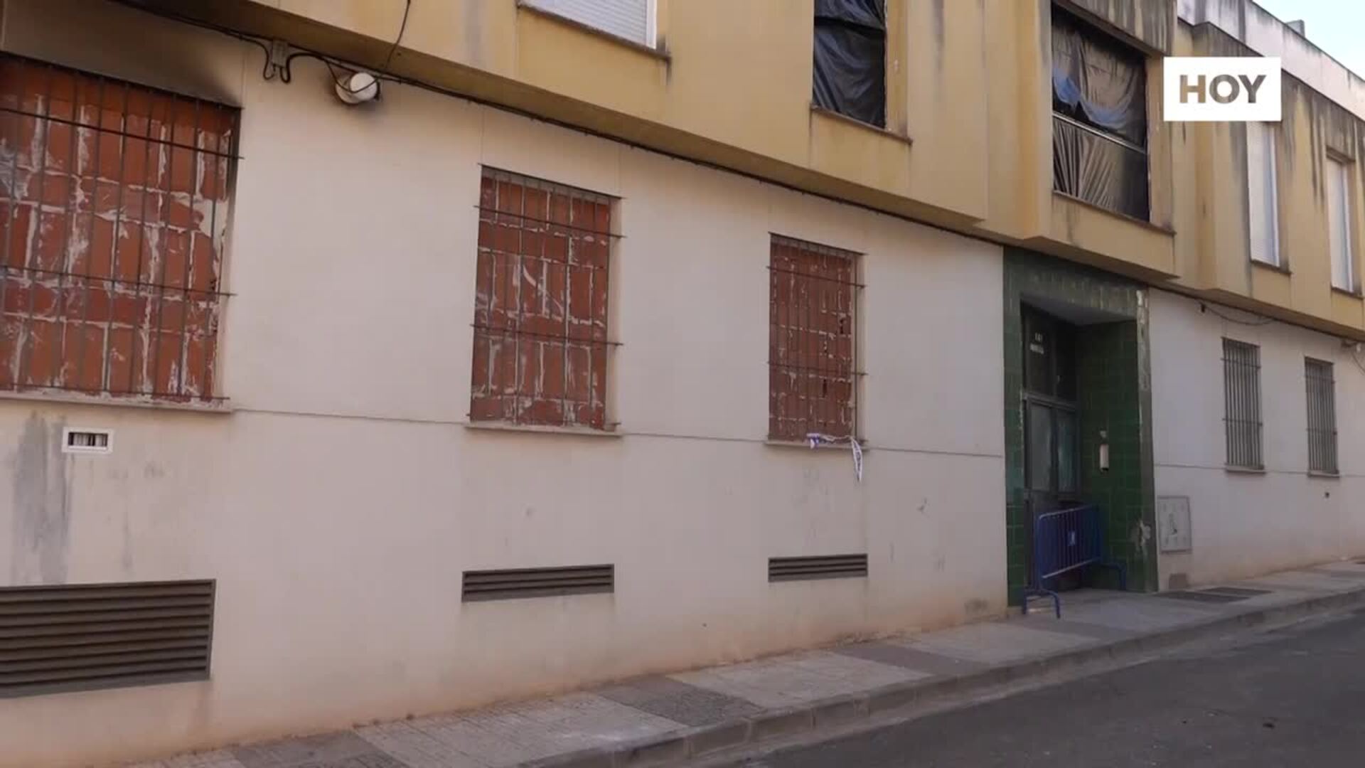 El edificio desokupado de San Roque se convierte en un búnker