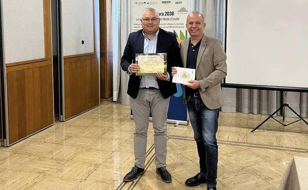 El Ayuntamiento de Alconchel, premiado por su trabajo por la sostenibilidad