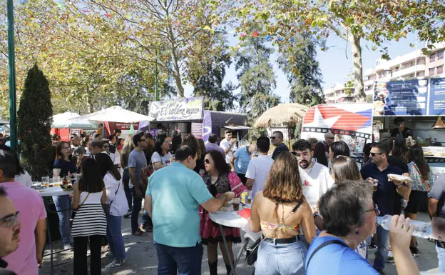Trece gastrofurgonetas y música gratis en el festival del Parque del Padre Pacífico en Cáceres