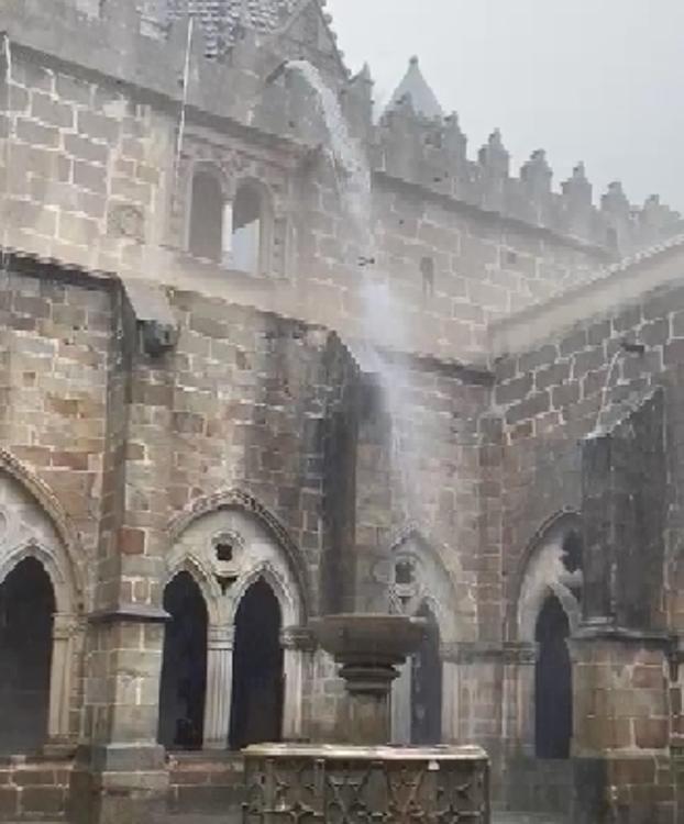 Cinco de las diez localidades más lluviosas del país el viernes fueron extremeñas