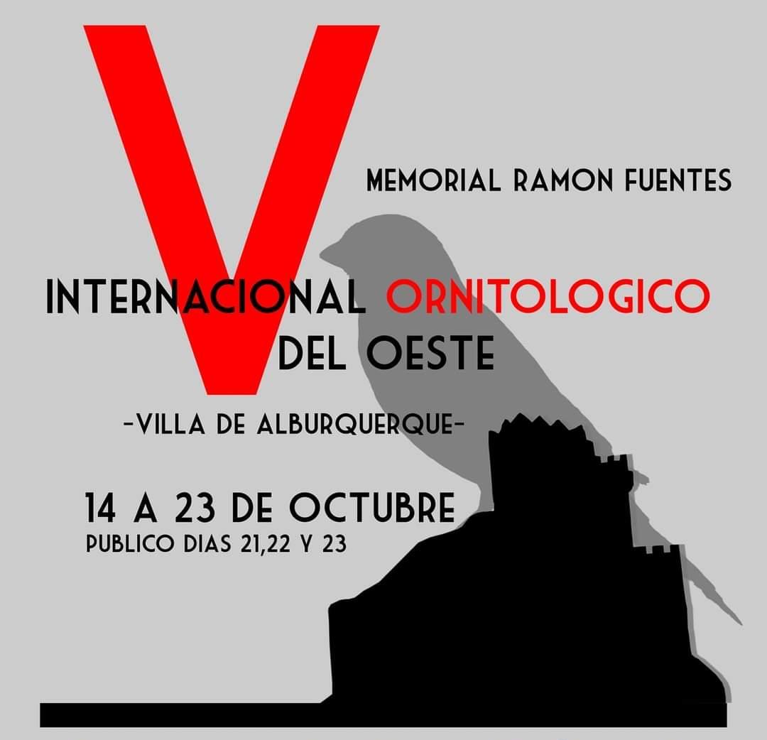 V Internacional Ornitológico del Oeste memorial 'Ramón Fuentes'
