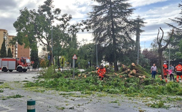 Localidades más lluviosas y ventosas este domingo