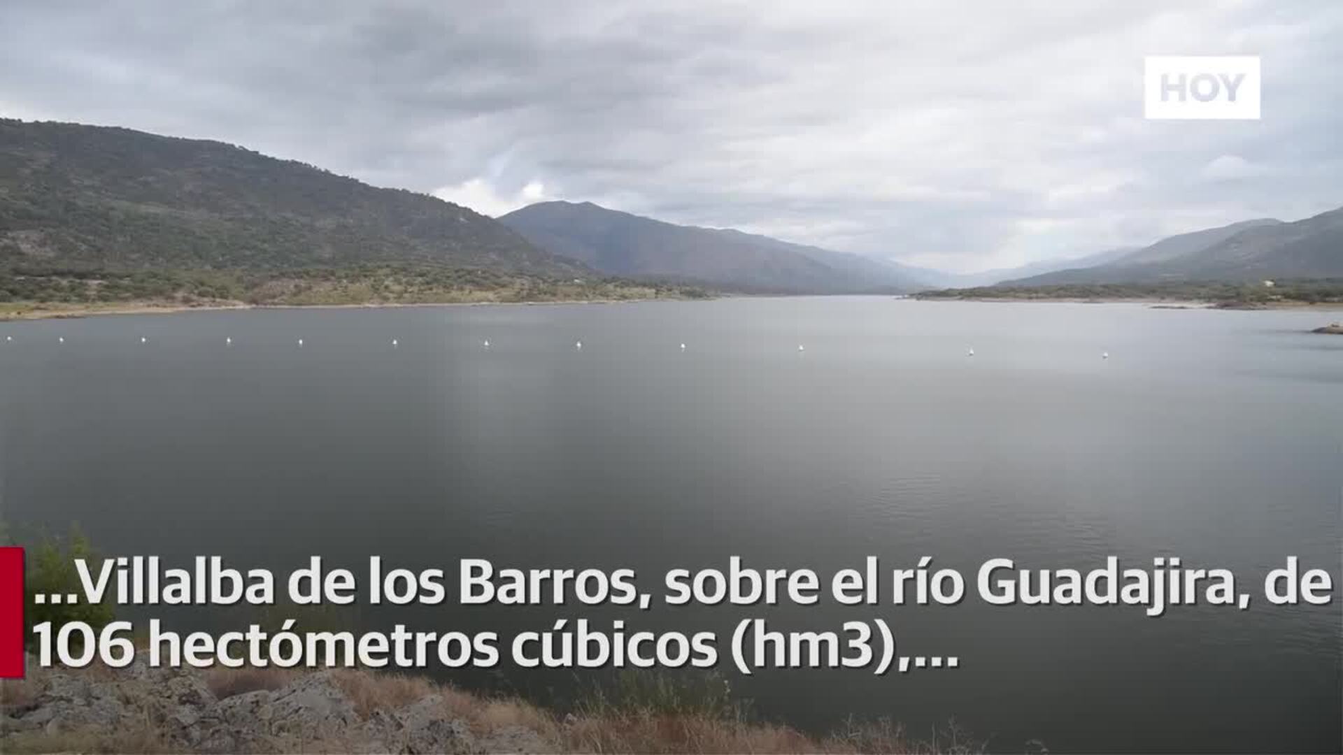 Las últimas lluvias se empiezan a dejar notar en los embalses cacereños