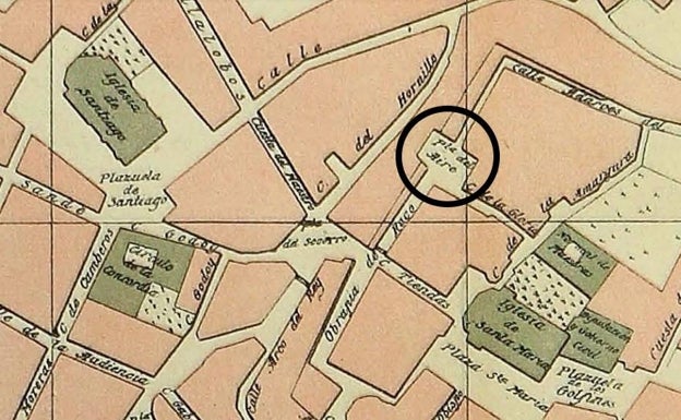 La Plazuela del Aire que 'voló' de la Ciudad Monumental de Cáceres