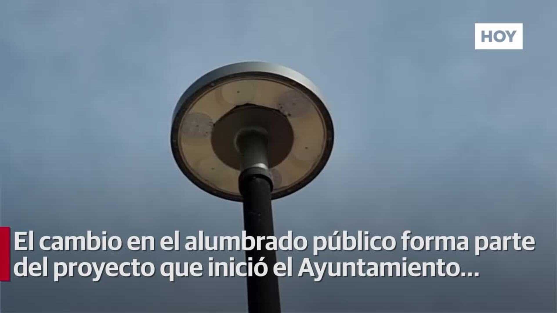 Proserpina también tiene ya farolas con luces led