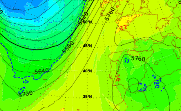 La Aemet avisa de una dana que dejará tormentas en el este sin afectar a Extremadura