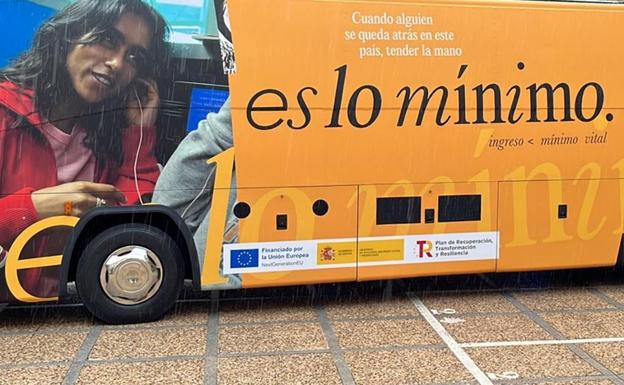 El autobús del Ingreso Mínimo Vital estará en Badajoz la próxima semana