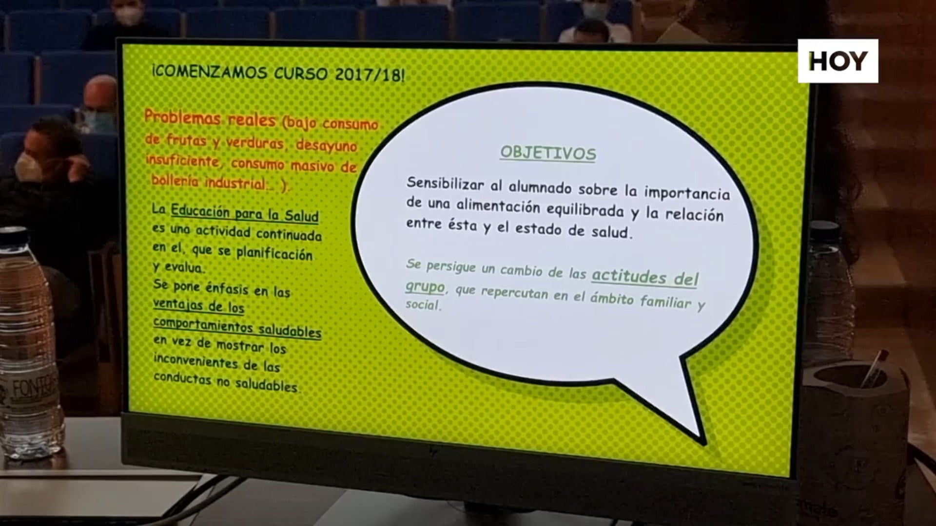Los maestros de Mérida aprenden a explicar mejor la obesidad infantil
